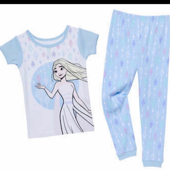 Pajamas Disney Frozen II Size 4T - Picture 2 of 3